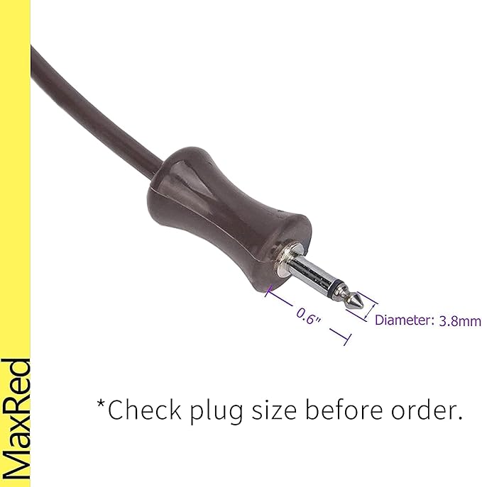 9755542 Meat Probe Thermometer Thermistor Replacement for KitchenAid, Kenmore, Maytag, Amana, Admiral, Roper, Estate, Inglis, Magic Chef, Dacor Range Stove, Wall Oven, Grill