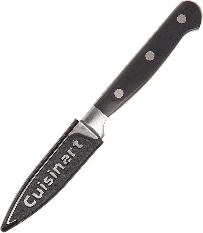 Cuisinart C77TR-3PR Triple Rivet Collection 3.5" Paring Knife, Black