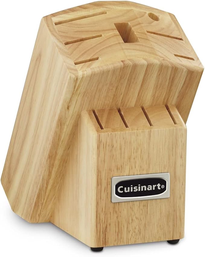 Cuisinart C77SSR-12P Color Pro Collection 12 Piece Knife Block Set, Red
