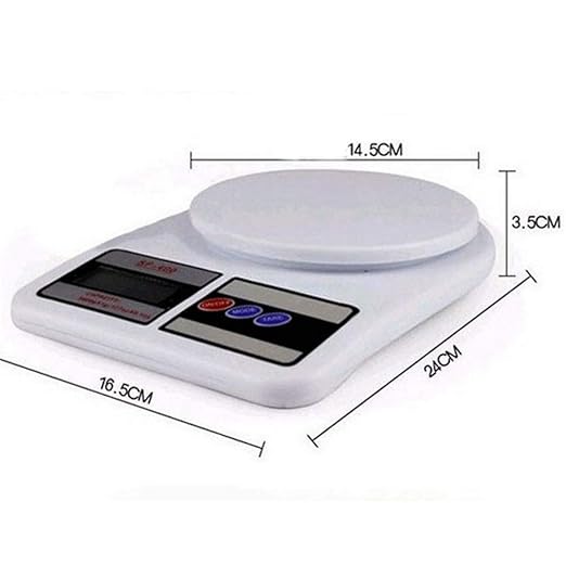 TXY Digital Kitchen 1g/10kg Food Scale Multifunction Weight Scale Electronic Baking & Cooking Scale with LCD Display