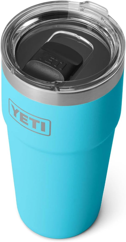YETI Rambler Stackable Pint, Vacuum Insulated, Stainless Steel with MagSlider Lid