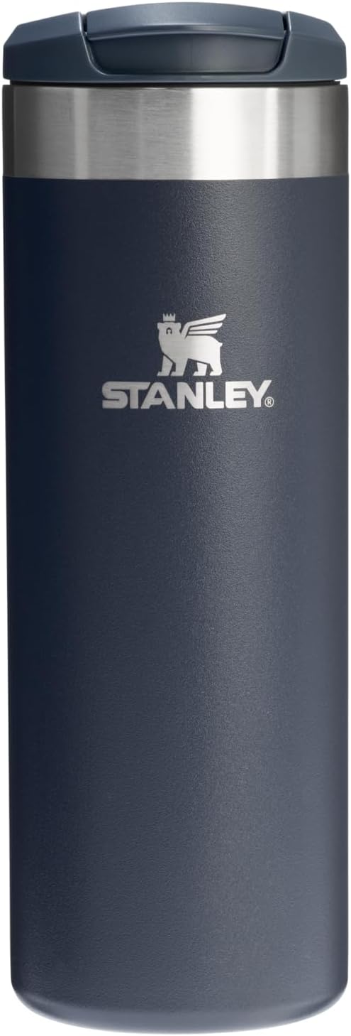 Stanley AeroLight Transit Bottle 16 oz | Locking Drink Through Lid | Leak Resistant Water Bottle or Coffee Travel Mug | Lightweight Insulated Stainless Steel | BPA-Free | Twilight