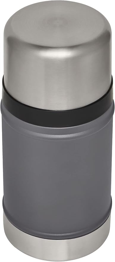 STANLEY Vacuum Insulated Large Food Jar, 18/8 Stainless Steel Food Jar for Cold and Hot Food, Soup Thermos with Leak Proof Lid Doubles as Cup, Wide Mouth Food Thermos