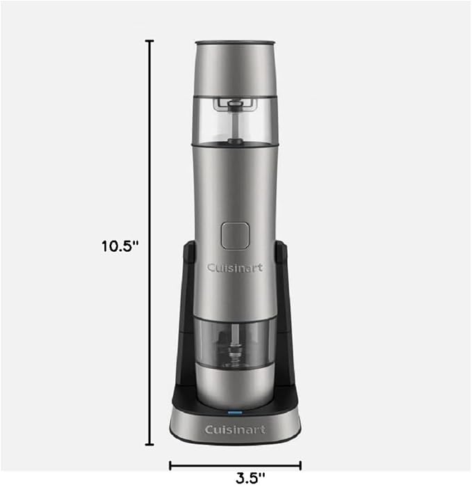 Cuisinart SG-3P1 Rechargeable Salt, Pepper, and Spice Mill