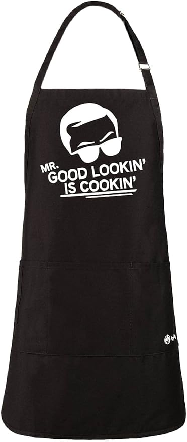 ApronMen - Funny Apron For Men - BBQ Gifts for Men & Unique Gifts for Fathers - Mens Aprons for Grilling