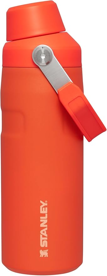 Stanley IceFlow Fast Flow Water Bottle | Angled Spout Lid | Lightweight & Leakproof for Travel & Sports | Insulated Stainless Steel | BPA-Free