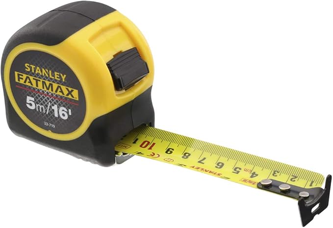 STANLEY FATMAX Classic Tape with Blade Armor, 5m/16ft