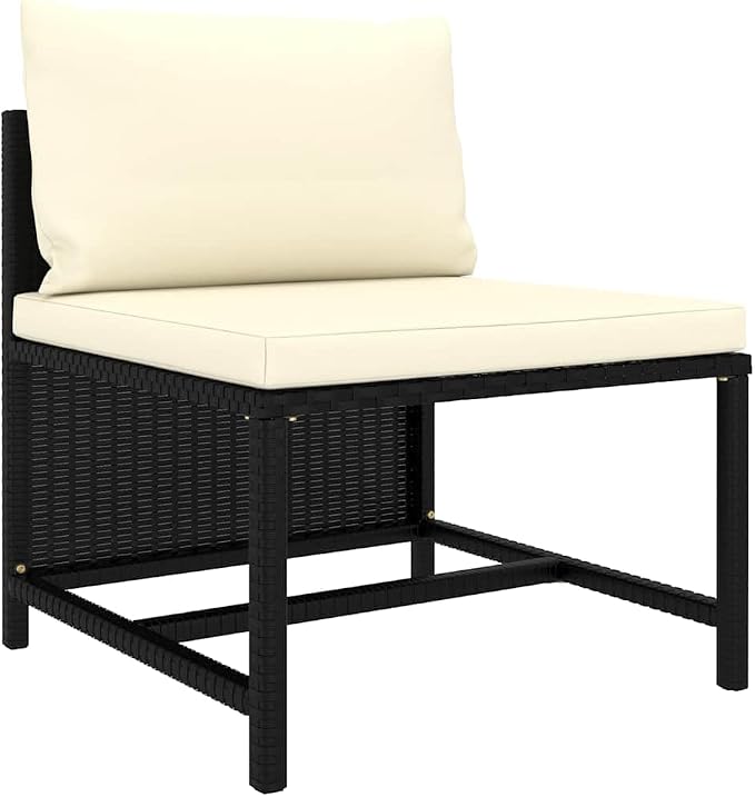 9-Piece Outdoor Patio Furniture Set, Modular PE Rattan Sectional Sofa - Image 7