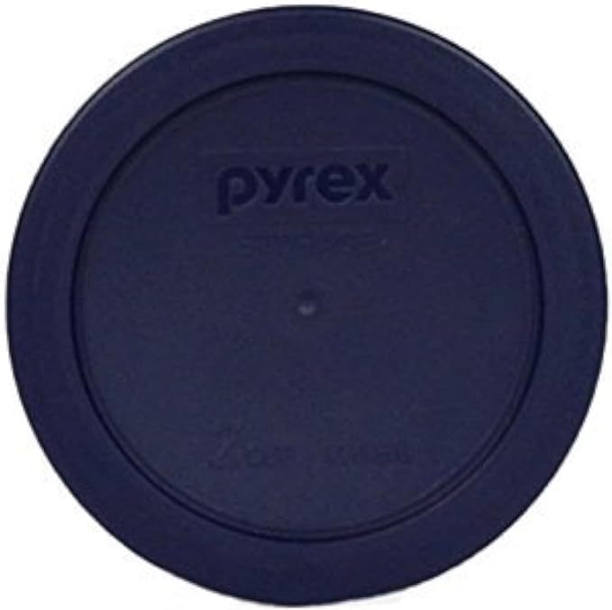 Pyrex 7200-PC 2-Cup Blue Replacement Food Storage Lid - Made in the USA
