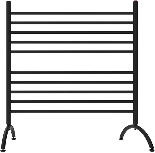 33 in. Solo Freestanding Towel Warmer, Matte Black