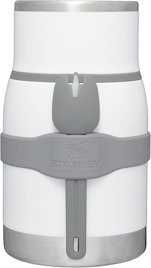 Stanley Adventure To-Go Food Jar | Vacuum Insulated Thermos Food Container | Wide Mouth Screw On Lid | Packable for Travel | Stainless Steel with Leakproof Lid | BPA-Free