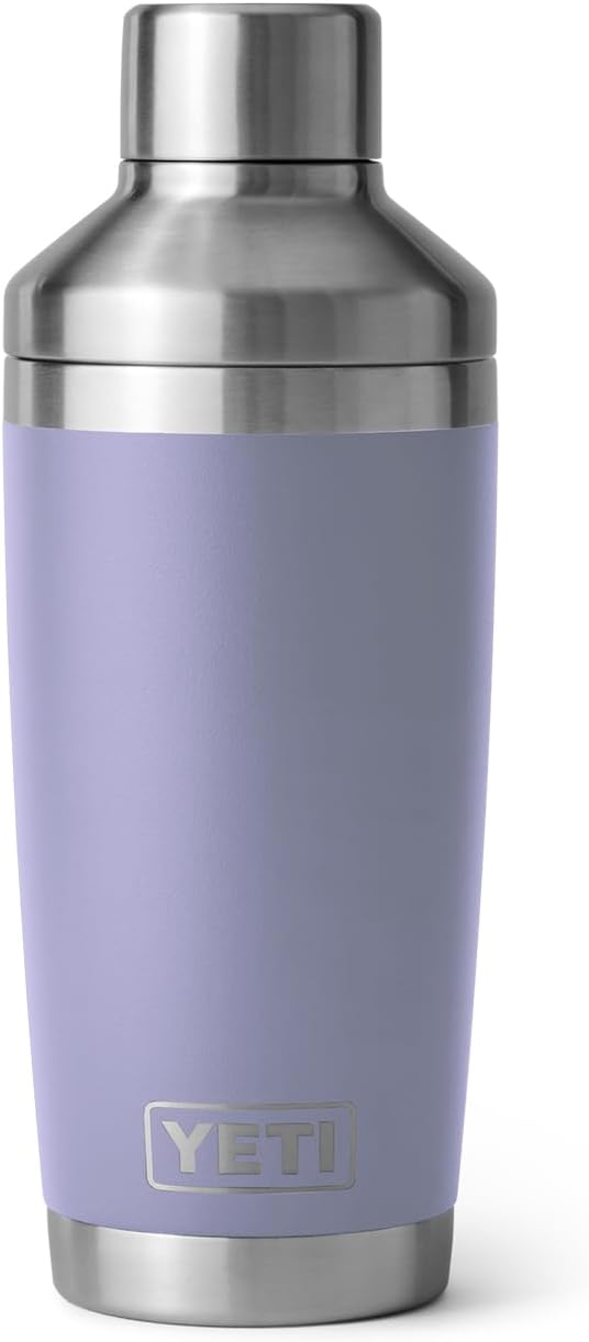 YETI Rambler 20 oz Cocktail Shaker, Stainless Steel, Vacuum Insulated, Cosmic Lilac