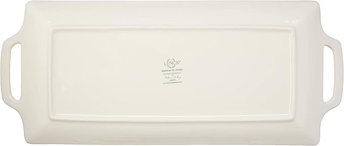 Lenox 880134 Winter Greetings Hors D'Oeuvre Tray, Christmas & Holiday Hosting