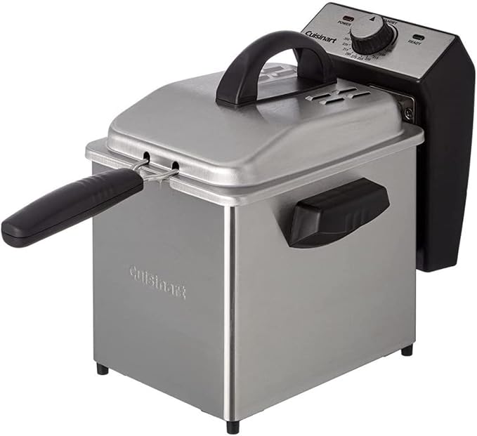 Cuisinart CDF-130 Deep Fryer, 2 Quart, Stainless Steel