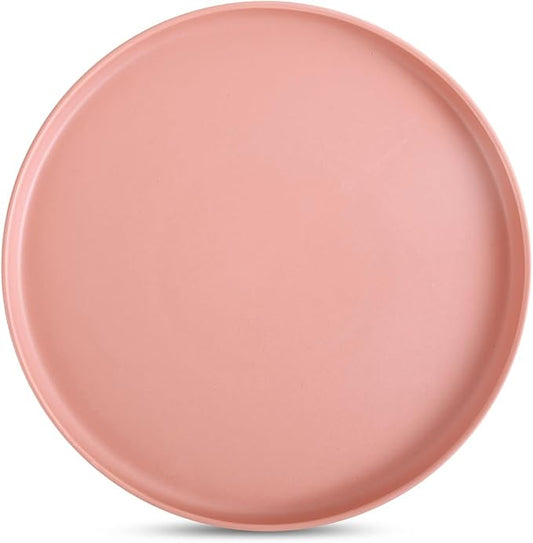 Stone lain Stella Salad Plate 6-Piece Set, Round, Porcelain, Terracotta