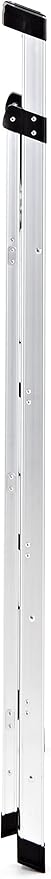 Rubbermaid 5.5 ft. Step Ladder, Aluminum Lightweight with Project Top, Silver, Tested to US Safety Standards, No Assembly Required