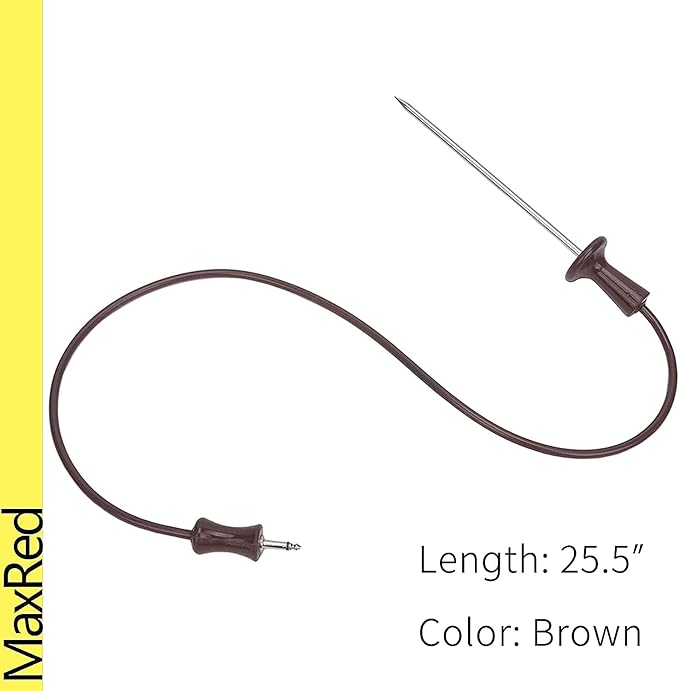 9755542 Meat Probe Thermometer Thermistor Replacement for KitchenAid, Kenmore, Maytag, Amana, Admiral, Roper, Estate, Inglis, Magic Chef, Dacor Range Stove, Wall Oven, Grill