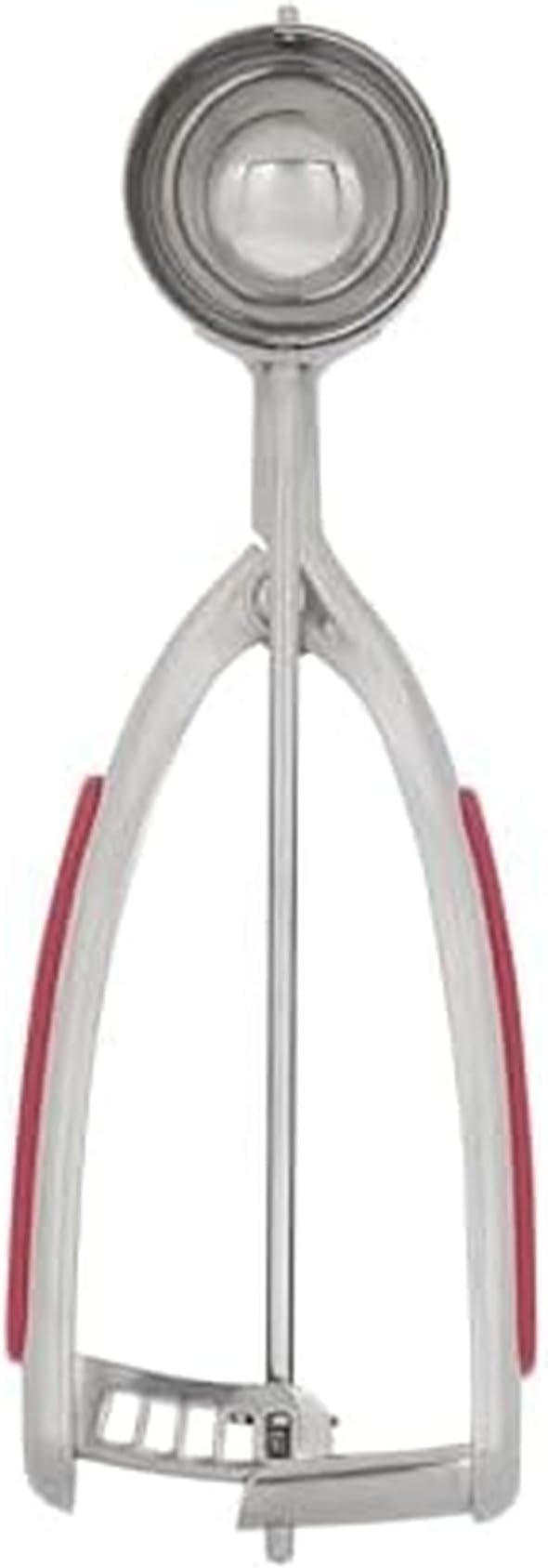 KitchenAid Cookie Dough Scoop, Stainless Steel with Soft-Grip Handle, Easy Squeeze Release, Dishwasher Safe, 1.5 Tbsp Capacity, 8.25-Inch