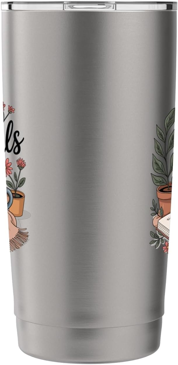 Coffee and Journals Stainless Steel Insulated Tumbler - Image 4
