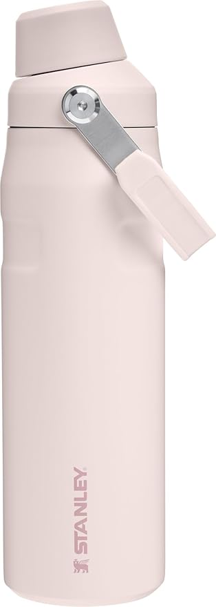 Stanley IceFlow Fast Flow Water Bottle | Angled Spout Lid | Lightweight & Leakproof for Travel & Sports | Insulated Stainless Steel | BPA-Free