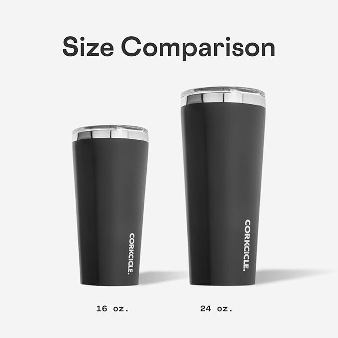 Corkcicle Disney Tumbler - Triple-Insulated Stainless Steel - Keeps Drinks Cold 9 Hours - Spill-Proof Lid - Reusable - Summer Drinkware Gift - Keeps Drinks Ice Cold - 24 oz - Loki