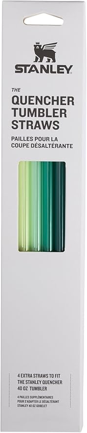 Stanley Quencher Tumbler Straws | Reusable Replacement Straws for Tumbler with Handle | Stainless Steel Drinking Cup Accessory | BPA-Free