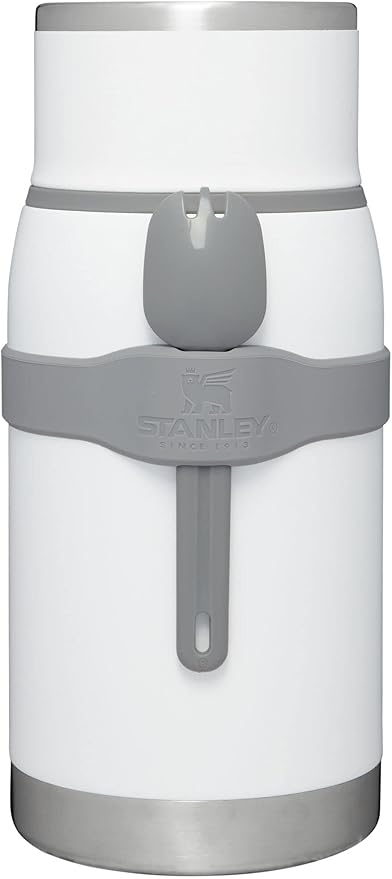 Stanley Adventure To-Go Food Jar | Vacuum Insulated Thermos Food Container | Wide Mouth Screw On Lid | Packable for Travel | Stainless Steel with Leakproof Lid | BPA-Free