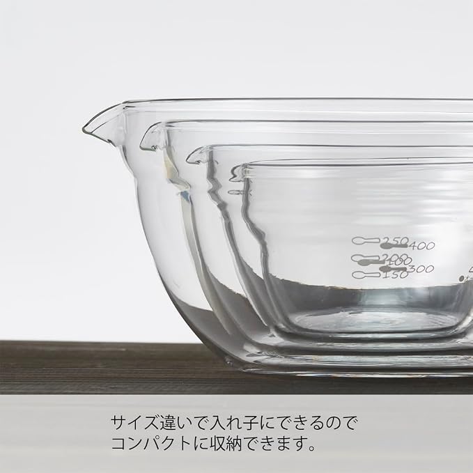 HARIO KB-1318 Single-Mouth Bowl, Heat Resistant Glass, Made in Japan - Image 2
