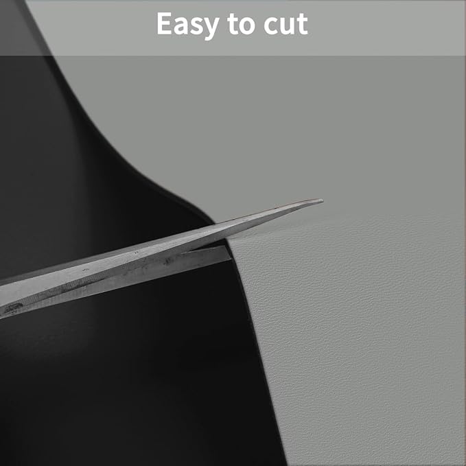 Dining Table Cover Protector for Dining Room Table - Can Be Used On Both Sides Waterproof and Easy to Clean Good Flatness Used for Dining Table(Black+Gray 44x78)