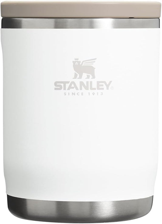 Stanley Adventure To-Go Food Jar | Vacuum Insulated Thermos Food Container | Wide Mouth Screw On Lid | Packable for Travel | Stainless Steel with Leakproof Lid | BPA-Free
