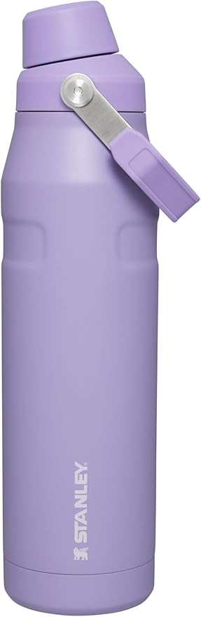 Stanley IceFlow Fast Flow Water Bottle | Angled Spout Lid | Lightweight & Leakproof for Travel & Sports | Insulated Stainless Steel | BPA-Free