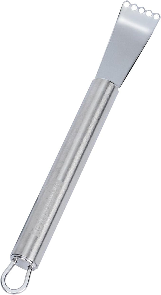 Restaurantware-German Standard Lemon Zesters, 6 Handheld Fine Graters - Dishwashable, Durable, Stainless Steel Citrus Graters With Handles, Suitable For Zesting Citrus Fruits, Finely Grating Cheese