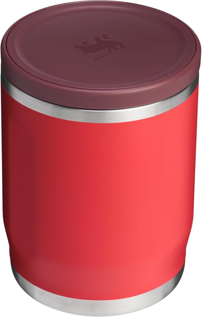 Stanley Adventure To-Go Food Jar | Vacuum Insulated Thermos Food Container | Wide Mouth Screw On Lid | Packable for Travel | Stainless Steel with Leakproof Lid | BPA-Free