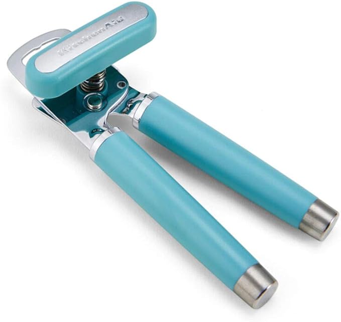 KitchenAid Gourmet Multifunction Can Opener/Bottle Opener, 8.36-Inch, Aqua Sky (Pack of 12)