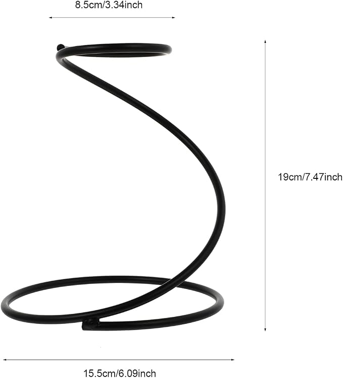 Hemoton Snake Shape Coffee Dripper Stand Stainless Steel Filter Cup Holder - Image 7