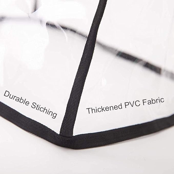 Transparent Cover for KitchenAid Stand Mixer, Large Size Covers with Organizer Bag Compatible 4.5-6 Quart KitchenAid Mixer, Fits All Tilt Head & Bowl Lift Models(Clear)