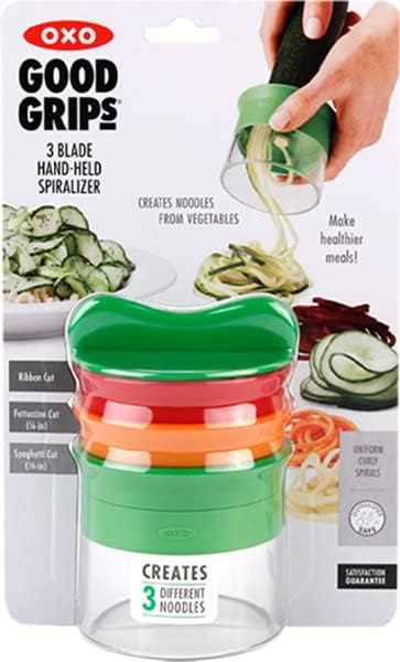 OXO Good Grips 3-Blade Hand-Held Spiralizer