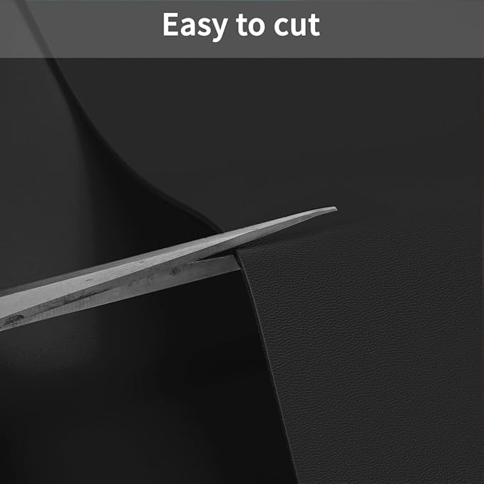 Desk Protector - 26x44 Inch Waterproof Easy to Clean Can Conceal Flaws Protector The Table Top from Scratches Used for Coffee Table (Black+Black 26x44)