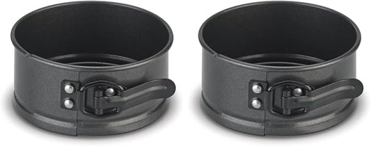 Cuisinart 086279084958 Mini-Metal-Bakeware, Spring Form Pan, Steel Alloy (Pack of 2)