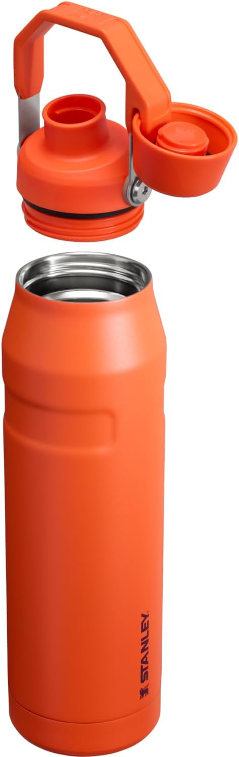 Stanley IceFlow Fast Flow Water Bottle | Angled Spout Lid | Lightweight & Leakproof for Travel & Sports | Insulated Stainless Steel | BPA-Free