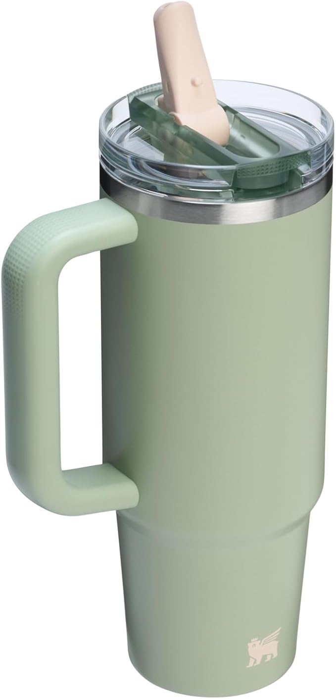 STANLEY Quencher ProTour Flip Straw Tumbler with Leakproof Lid | Built-In Straw & Handle | Cupholder Compatible for Travel | Insulated Stainless Steel Cup | BPA-Free