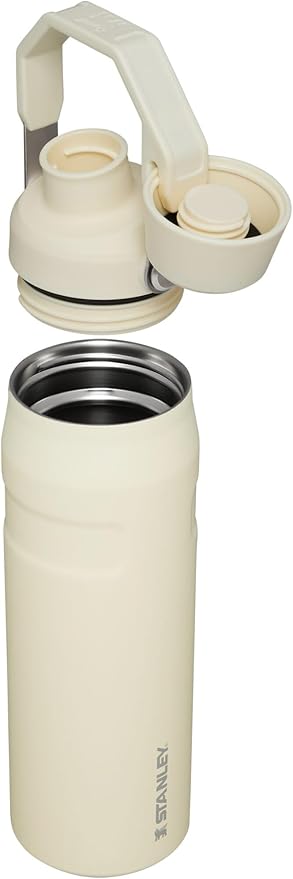 Stanley IceFlow Fast Flow Water Bottle | Angled Spout Lid | Lightweight & Leakproof for Travel & Sports | Insulated Stainless Steel | BPA-Free