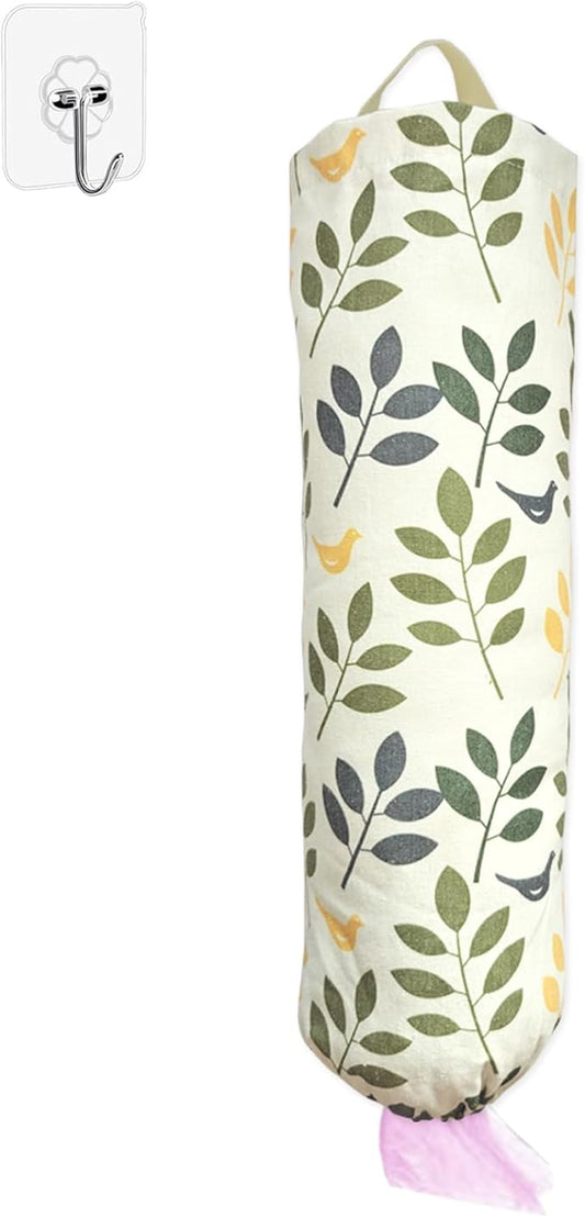 SYIPO Plastic Bag Holder, Reusable Grocery Bag Organizer, Wall Mount, 1 Pack, Tree Branches
