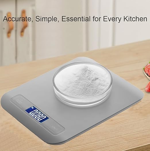 Digital Shipping Scale,Large Panel, Accurate Portable Postal Scale for Packages, Small Business,Kitchen, Food, Handmade, Liquids, and Boutique (Red Battery(10kg/1g))