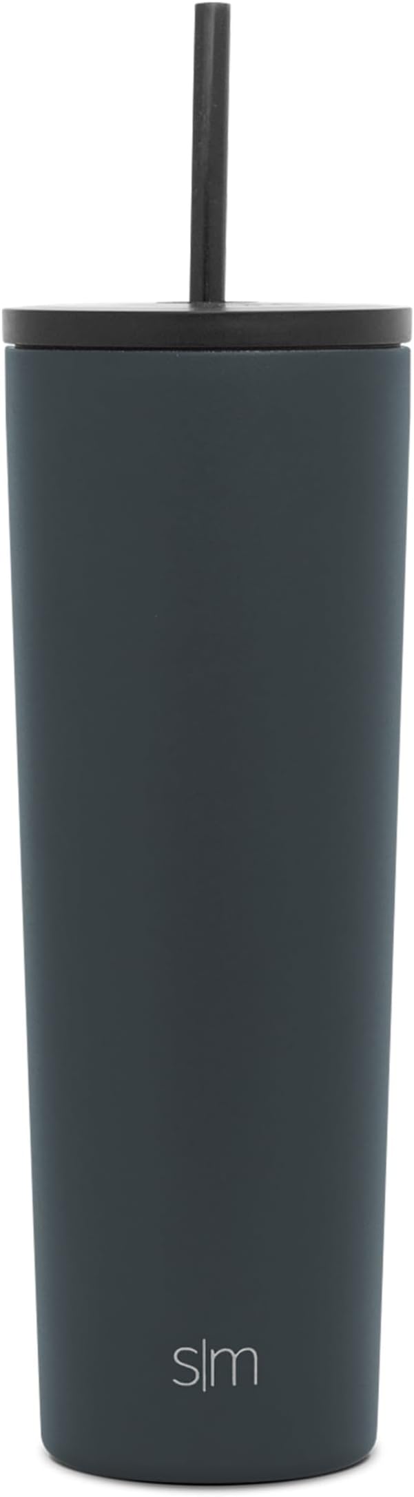 Simple Modern Insulated Tumbler with Lid and Straw | Iced Coffee Cup Reusable Stainless Steel Water Bottle Travel Mug | Gifts for Women Men Her Him | Classic Collection | 28oz | Graphite