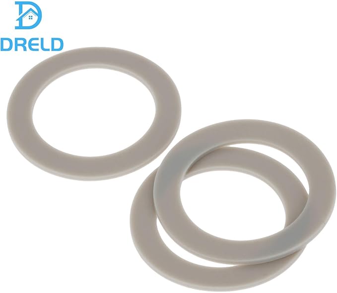 3Pcs Blender Gasket Rubber Seal O-Ring CUCB-456-3, Replacement for Cuisinart Blenders BFP703 BFP-703 BFP703B BFP-703CH SPB-7 SPB7 SPB-7BK CB8 CB9 BFP-703