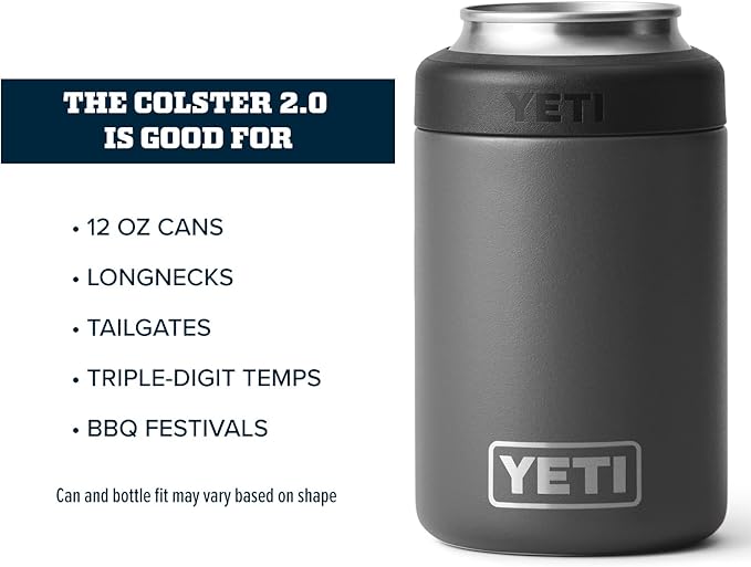YETI Rambler 12 oz. Colster Can Insulator for Standard Size Cans