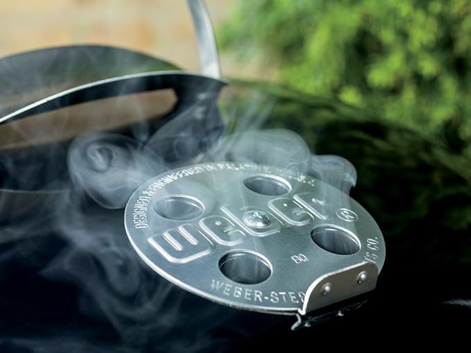 Weber Original Kettle Premium Charcoal Grill for Outdoor Cooking and Barbecue, 22-Inch, Copper