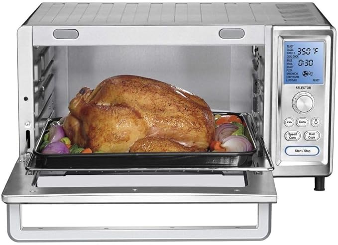 Cuisinart Convection Toaster Oven, Stainless Steel, 16.93"D x 20.87"W x 11.42"H, TOB-260N1NAS