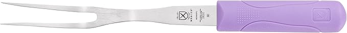 Mercer Culinary Millennia Fork, 8 Inch Blade length, Purple Handle